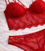 Kırmızı Kadın Bralet Takımı - Görsel 4